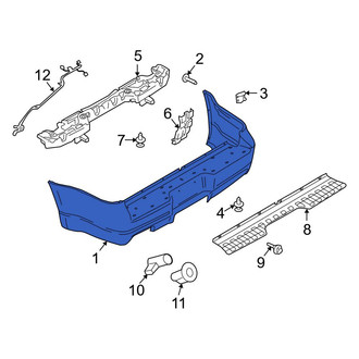 Ford OE - Rear Bumper Cover