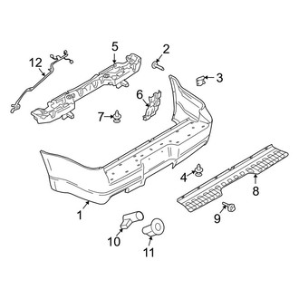 Ford OE - Rear Bumper - Bumper & Components (Adrenalin)