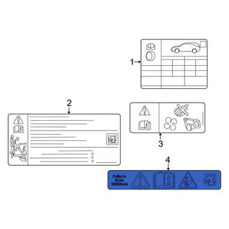 Ford OE - Caution Label