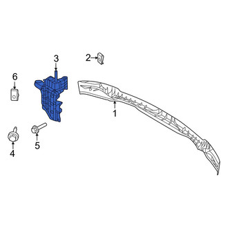Ford OE - Front Left Valance Panel Bracket