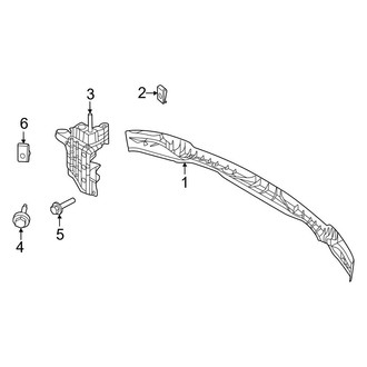 Ford OE - Front Bumper - Bumper & Components (Lower Trim)