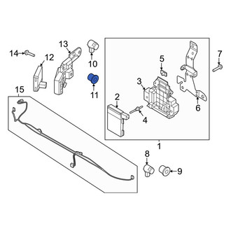 Ford OE - Front Right Parking Aid Sensor Retaining Ring