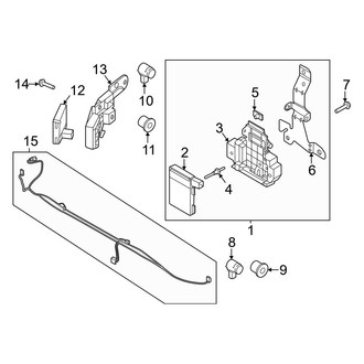 Ford OE - Front Cruise Control Distance Sensor
