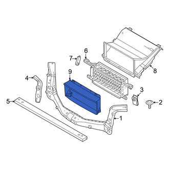 Ford OE - Front Radiator Support Air Duct