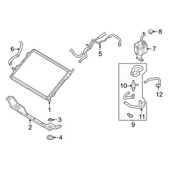 Ford OE - Cooling - Radiator & Components