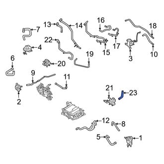 Ford OE - Engine Coolant Pipe