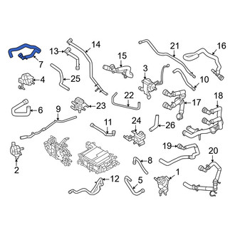Ford OE - Engine Coolant Pipe
