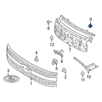 Ford OE - Grille Reinforcement Nut