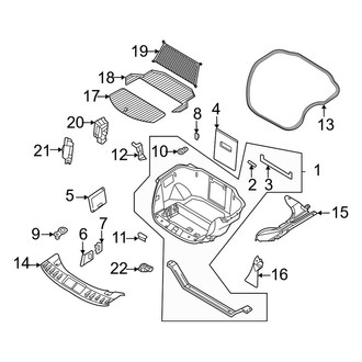 Ford OE - Hood & Grille - Cargo Area (To 07/31/2023)