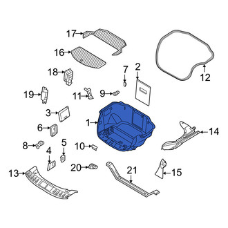 Ford OE - Trunk Floor Storage Box