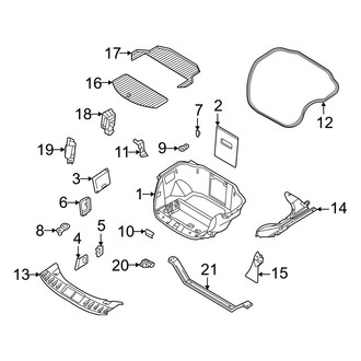 Ford OE - Hood & Grille - Cargo Area (From 07/31/2023)