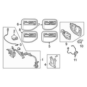 Ford OE - Fender & Components (From 10/31/2024, Charging Port)