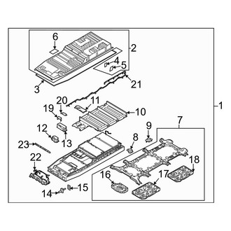 Ford OE - Electrical - Battery (High Voltage Battery Assembly)