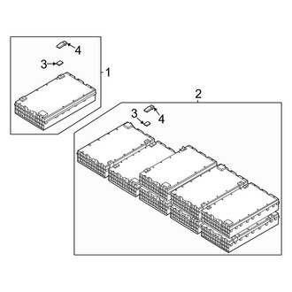 Ford OE - Electrical - Battery (Battery Cells, Standard Range, High Voltage), (Lariat / Pro / XLT)
