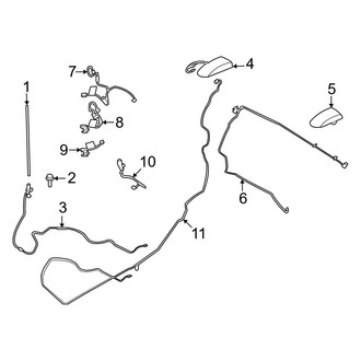 Ford OE - Electrical - Antenna (W/O Satellite Radio)