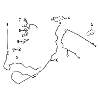 Ford OE - Electrical - Antenna (With Satellite Radio)