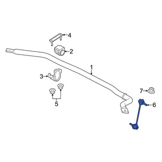 Ford OE - Front Suspension Stabilizer Bar Link