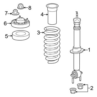 Ford OE - Front Suspension - Struts & Components