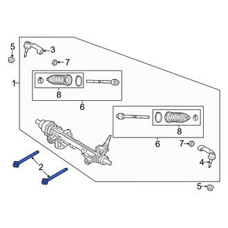 Ford OE - Rack and Pinion Bolt
