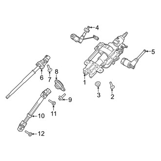 Ford OE - Steering Column Assembly (Power Tilt/Slide)