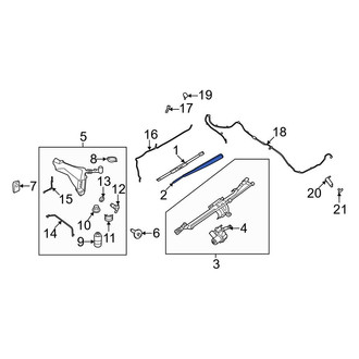 Ford OE - Left Wiper Arm