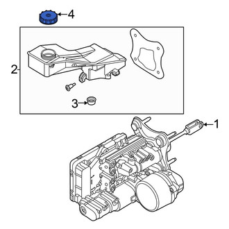 Ford OE - Brake Master Cylinder Reservoir Cap