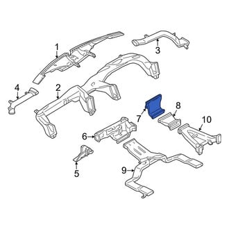 Ford OE - HVAC Duct Adapter
