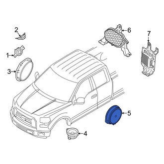 Ford OE - Center Rear Speaker