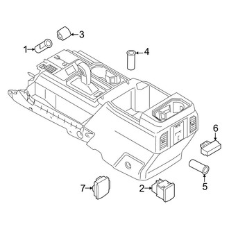 Ford OE - Front Console (Electrical Components)