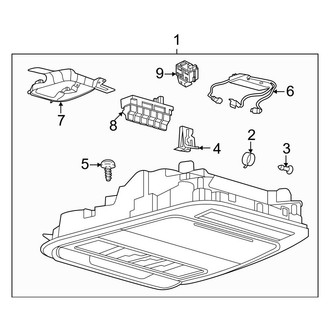 Ford OE - Overhead Console