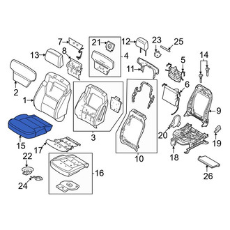 Ford OE - Front Left Seat Cover