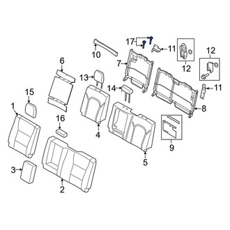 Ford OE - Front Right Outer Headrest Guide