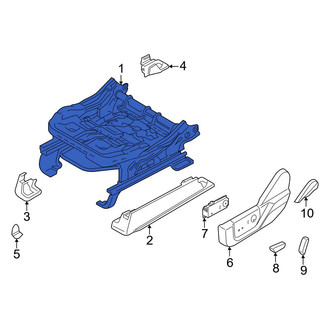 Ford OE - Front Left Seat Track