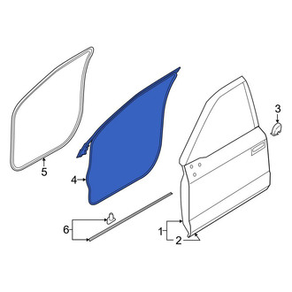 Ford OE - Front Left Outer Door Seal