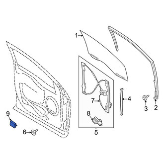 Ford OE - Front Door Control Module