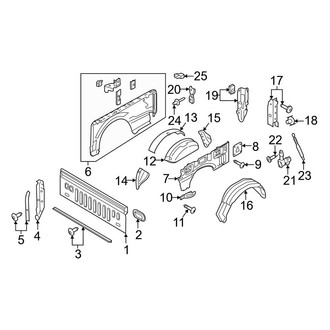 Ford OE - Pick Up Box - Box Assembly (5.5' Box)