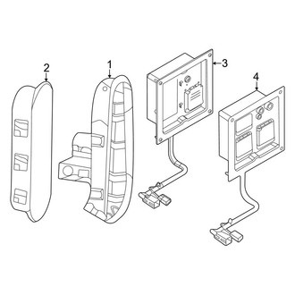 Ford OE - Pick Up Box - Electrical Components (5.5' Box)