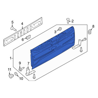 Ford OE - Rear Tailgate