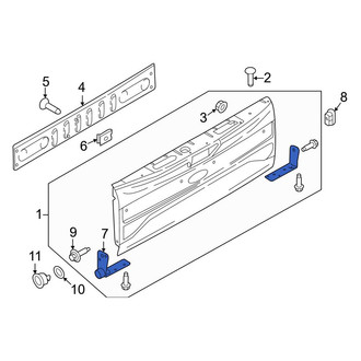 Ford OE - Rear Left Tailgate Hinge
