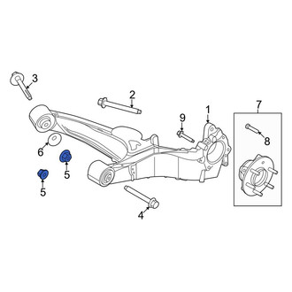 Ford OE - Rear Suspension Control Arm Nut