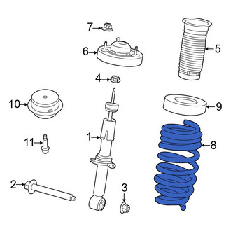 Ford OE - Front Coil Spring