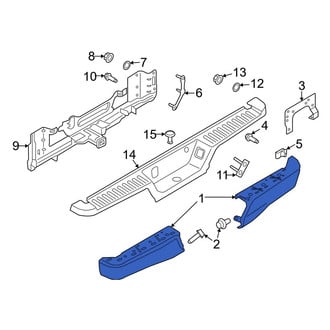 Ford OE - Front Bumper Face Bar