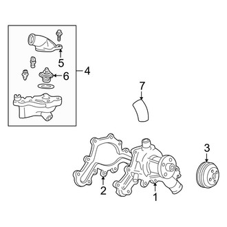 Ford OE - Cooling - Water Pump