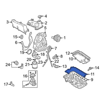 Ford OE - Upper Engine Oil Pan Gasket