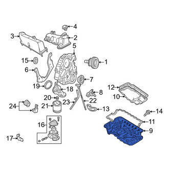 Ford OE - Upper Engine Oil Pan