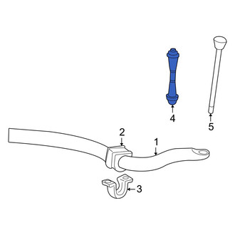 Ford OE - Front Suspension Stabilizer Bar Link