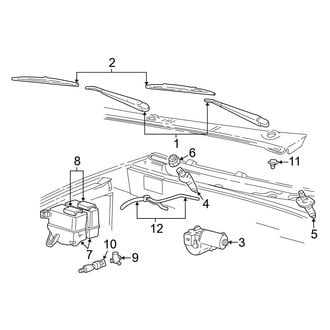 Ford OE - Windshield - Wiper & Washer Components