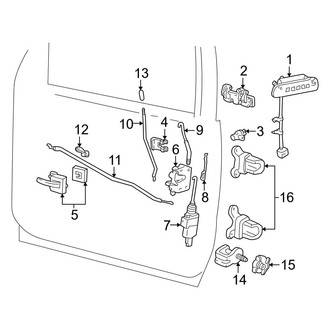 Ford OE - Door - Lock & Hardware