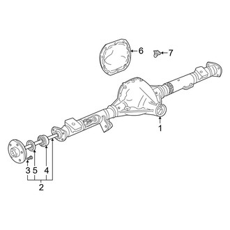 Ford OE - Rear Suspension - Axle Housing