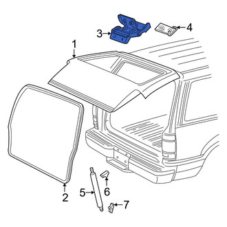 Ford OE - Rear Liftgate Hinge